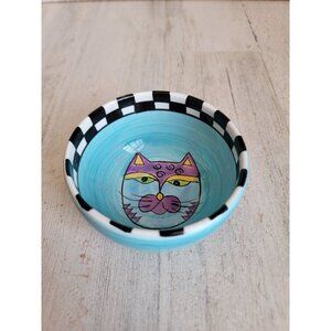 Milson Louis miniature cat Bowl Pottery home decor figure